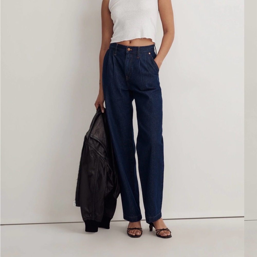 Madewell Baggy Straight Jeans